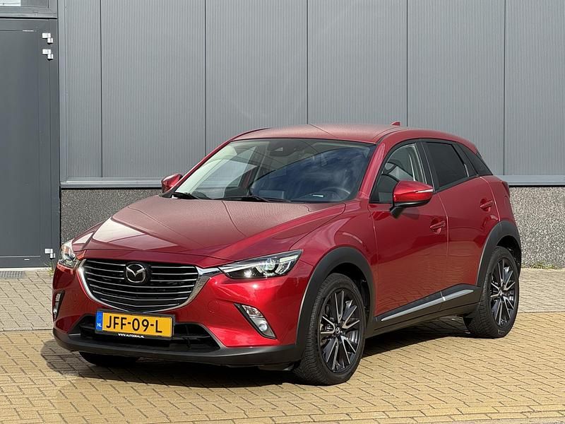 Rood Gebruikt 2018 Mazda CX-3 SUV | € 19.750 (Eerlijke prijs) - Afbeelding 1/4
