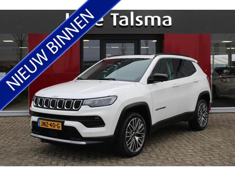 Wit Gebruikt 2024 Jeep Compass Limited SUV | € 29.945 - Afbeelding 1/4