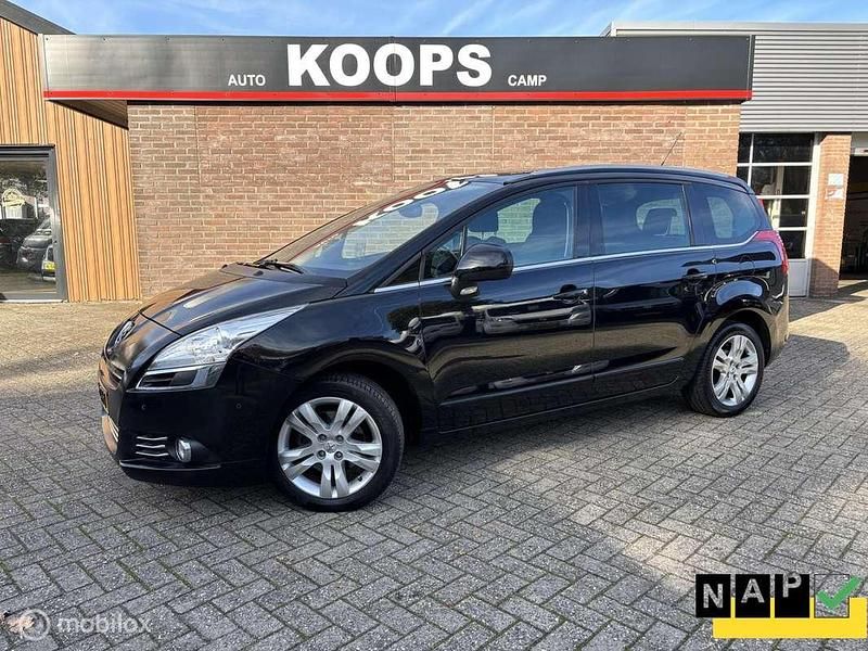 Zwart Gebruikt 2010 Peugeot 5008 GTi MPV | € 5.900 (Iets duurder) - Afbeelding 1/3