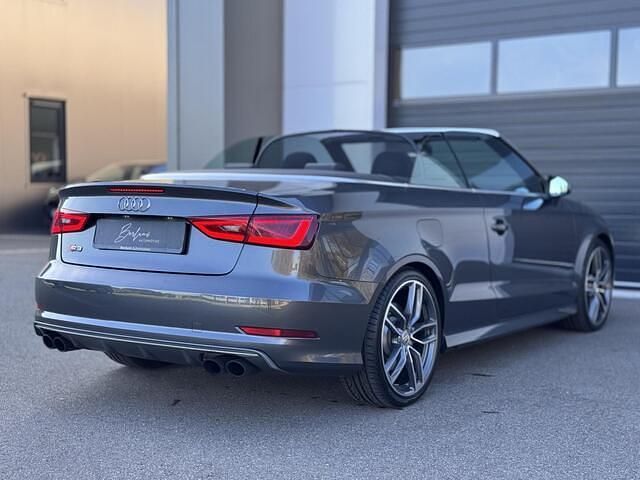 Occasion Audi S3 Cabriolet S-Line 299 PK (219 kW) 2016 Grijs (metallic) Cabriolet