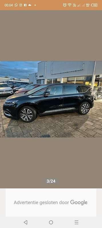 Occasion Renault Espace Initiale Paris 200 PK (147 kW) 2016 Zwart MPV