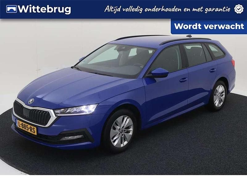 Blauw Gebruikt 2021 Skoda Octavia Business Line Stationwagen | € 20.950 (Goede deal) - Afbeelding 1/2