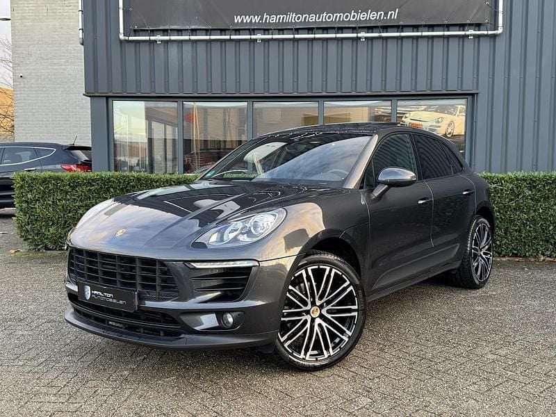 Grijs Gebruikt 2017 Porsche Macan Turbo SUV | € 31.950 (Eerlijke prijs) - Afbeelding 1/4