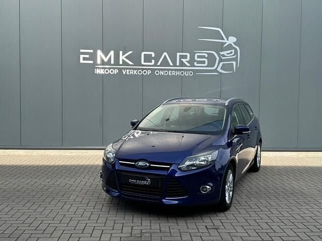 Blauw Gebruikt 2014 Ford Focus Stationwagen | € 8.249 (Eerlijke prijs) - Afbeelding 1/4