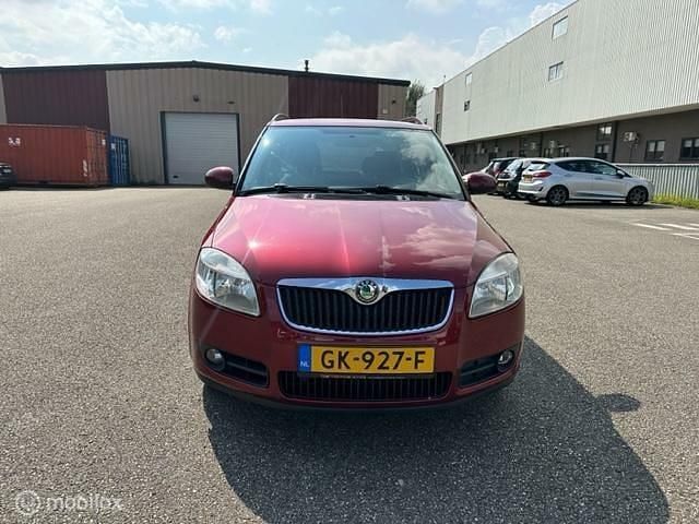 Occasion Skoda Fabia Business Line 86 PK (63 kW) 2009 Rood Stationwagen