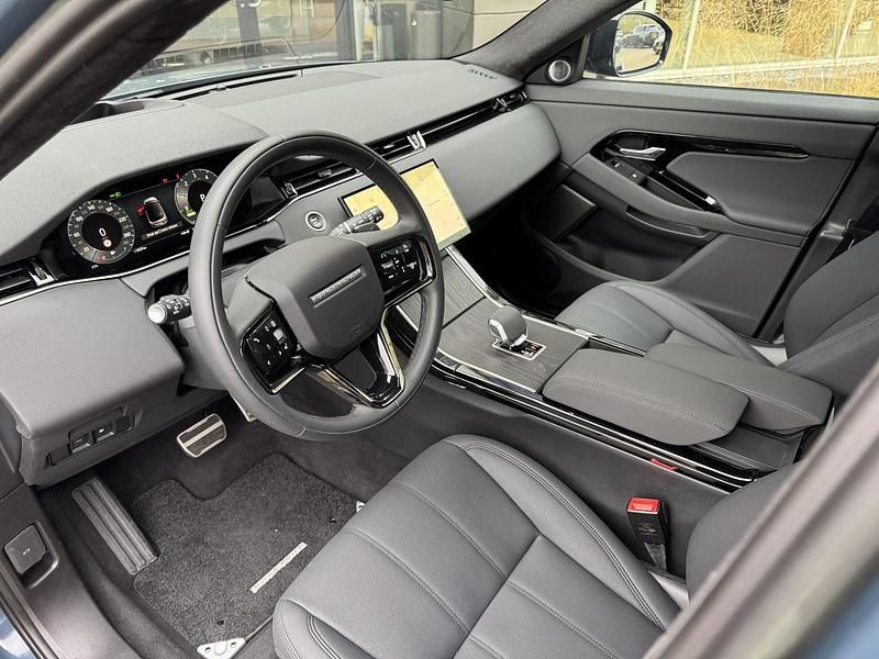 Occasion Land Rover Range Rover evoque Autobiography 309 PK (227 kW) 2023 Tribeca blueultrafabrics™ and kvadrat™ textile seats – ebony SUV