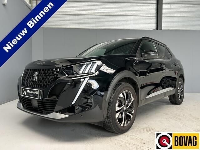 Zwart Gebruikt 2021 Peugeot 2008 GT SUV | € 18.495 (Eerlijke prijs) - Afbeelding 1/4