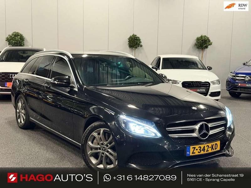 Occasion Mercedes C350e Edition 211 PK (155 kW) 2016 Zwart Stationwagen