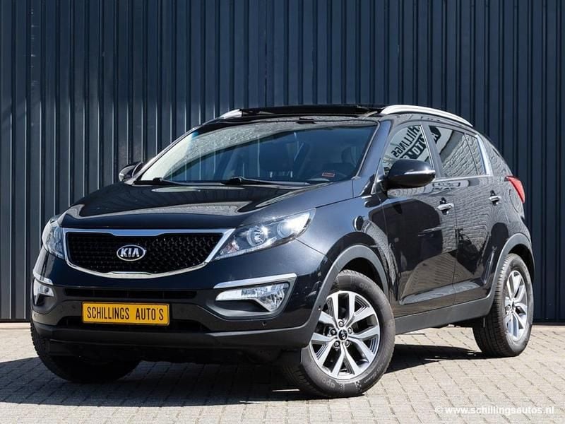 Zwart Gebruikt 2015 Kia Sportage SUV | € 15.200 (Eerlijke prijs) - Afbeelding 1/4
