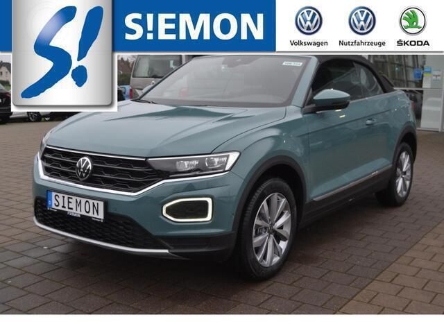 Groen Gebruikt 2022 VW T-Roc Cabriolet Style Cabriolet | € 36.573 - Afbeelding 1/4