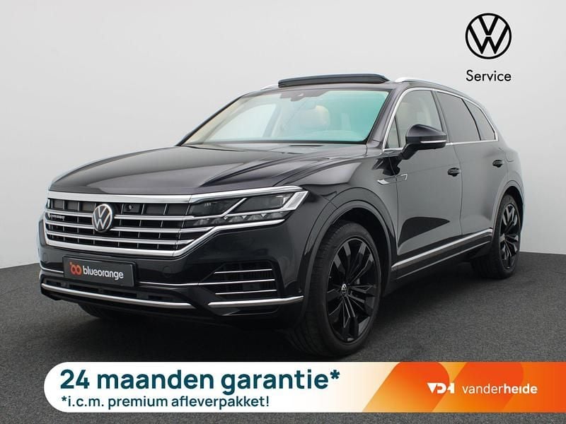 Zwart, metallic lak Gebruikt 2022 VW Touareg Atmosphere SUV | € 53.900 (Eerlijke prijs) - Afbeelding 1/4