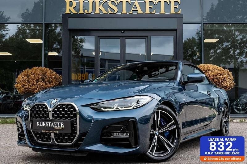 Blauw Gebruikt 2022 BMW 430 Cabriolet Executive Cabriolet | € 51.900 (Super prijs) - Afbeelding 1/4