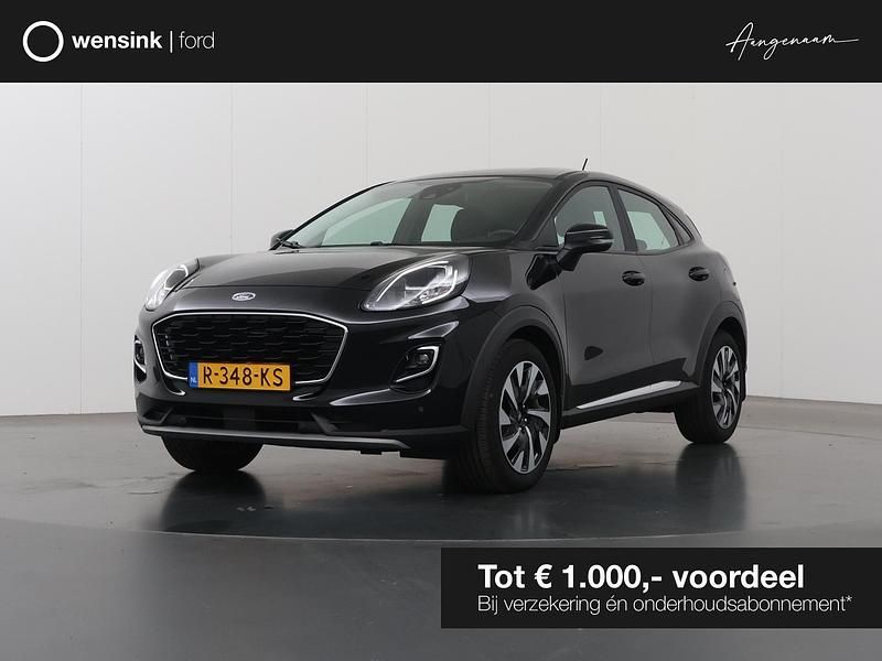 Zwart Gebruikt 2022 Ford Puma Gen-E Titanium SUV | € 20.830 (Eerlijke prijs) - Afbeelding 1/4