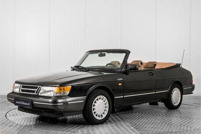 Zwart Gebruikt 1990 Saab 900 Hatchback | € 13.900 - Afbeelding 1/4