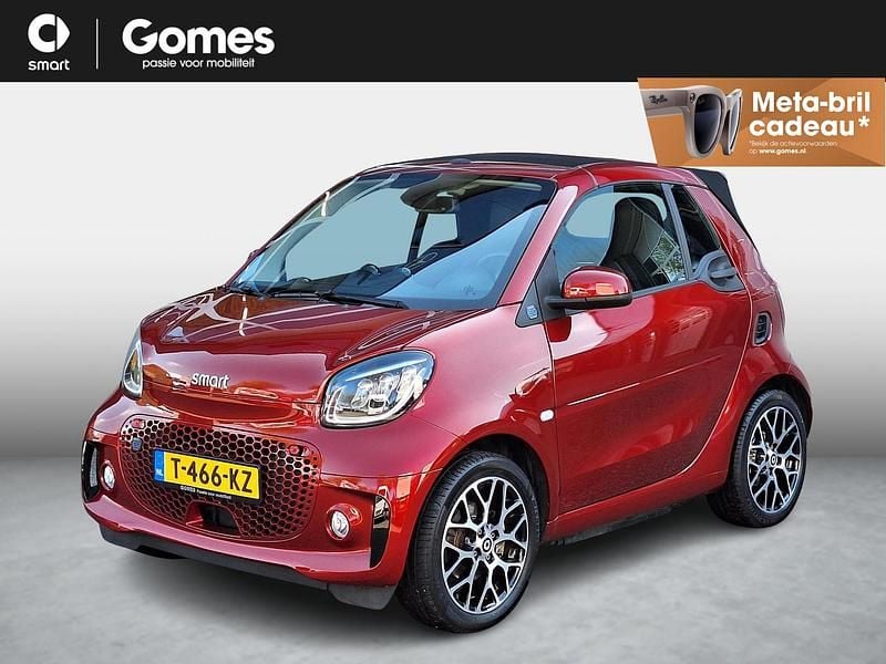 Rood Gebruikt 2023 Smart ForTwo Electric Drive Cabriolet | € 16.950 (Iets duurder) - Afbeelding 1/4