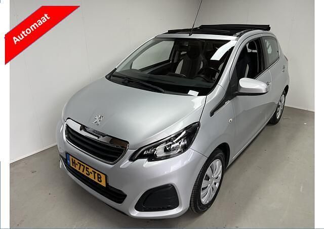 Grijs Gebruikt 2017 Peugeot 108 Active Top Cabriolet | € 10.495 (Eerlijke prijs) - Afbeelding 1/4