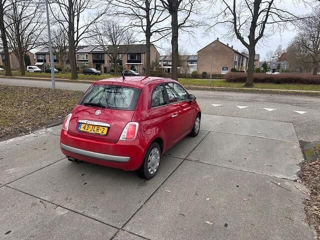 Occasion Fiat 500 Pop 69 PK (50 kW) 2009 Rood Cabriolet