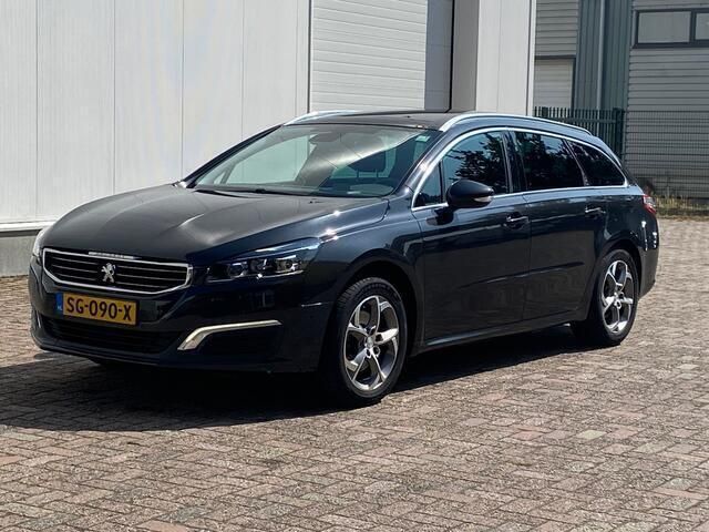 Zwart Gebruikt 2018 Peugeot 508 Stationwagen | € 12.950 (Eerlijke prijs) - Afbeelding 1/4