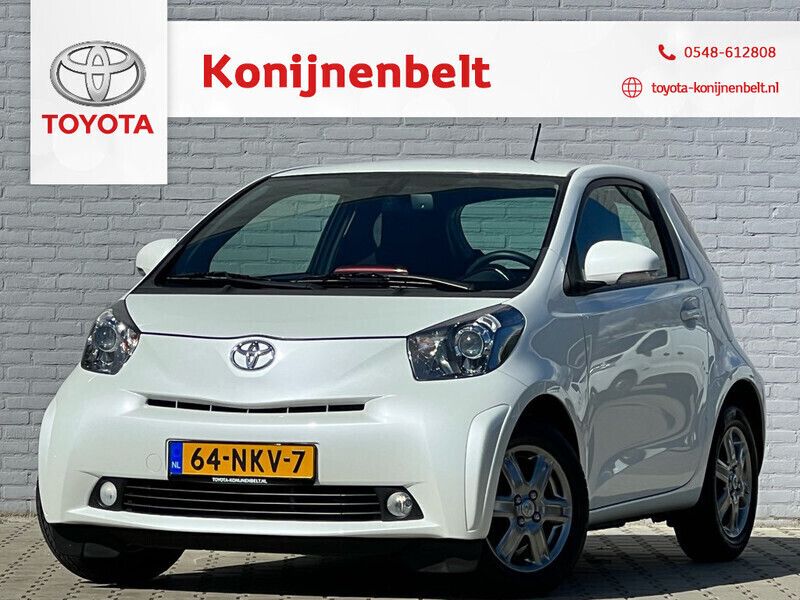 Wit Gebruikt 2010 Toyota iQ Edition Hatchback | € 9.995 (Iets duurder) - Afbeelding 1/3