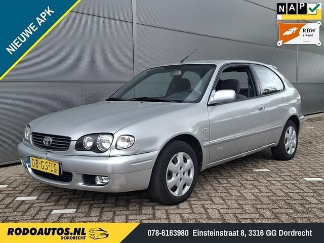 Grijs Gebruikt 2001 Toyota Corolla Sol Hatchback | € 2.499 (Iets duurder) - Afbeelding 1/4