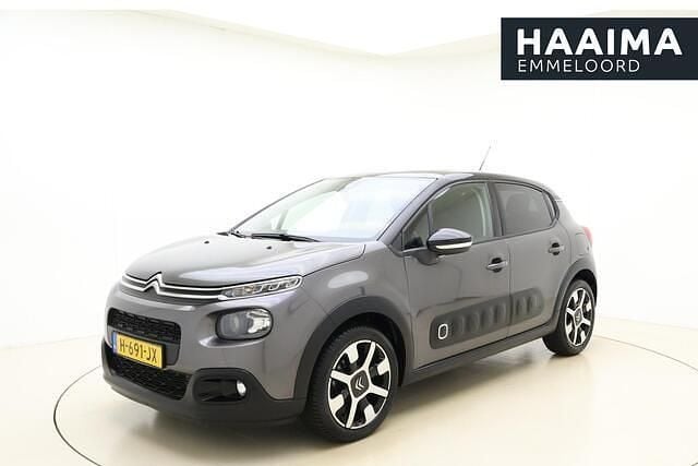 Grijs Gebruikt 2020 Citroën C3 PureTech Hatchback | € 9.950 (Goede deal) - Afbeelding 1/4