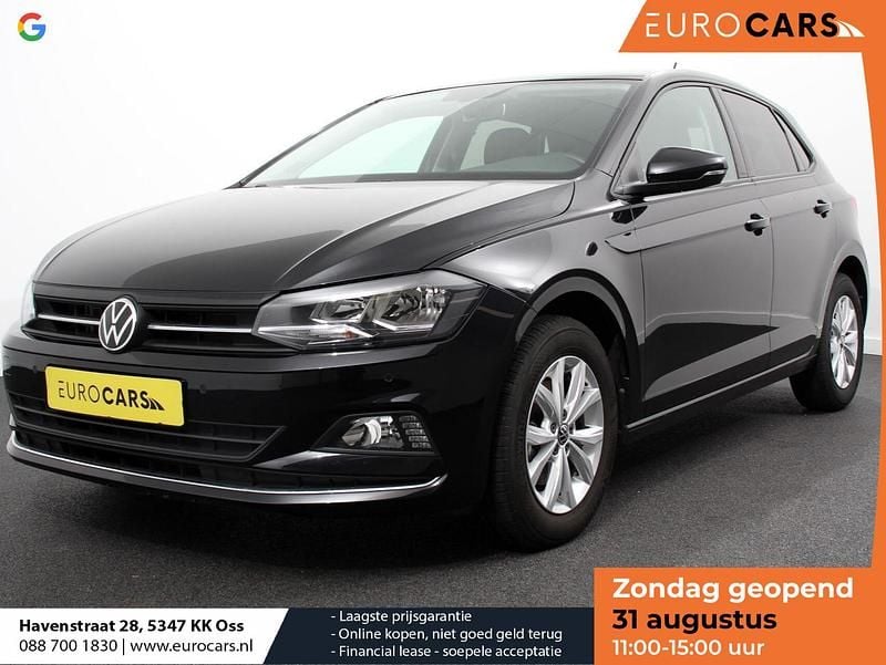 Zwart Gebruikt 2021 VW Polo Highline Hatchback | € 18.750 (Goede deal) - Afbeelding 1/4