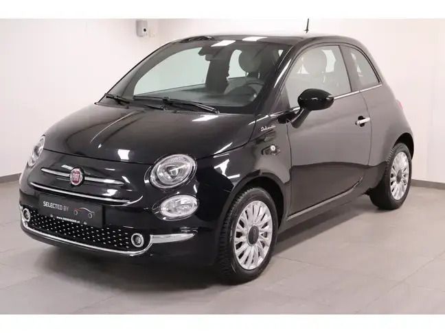Zwart Gebruikt 2022 Fiat 500 Dolcevita Hatchback | € 13.949 (Eerlijke prijs) - Afbeelding 1/4