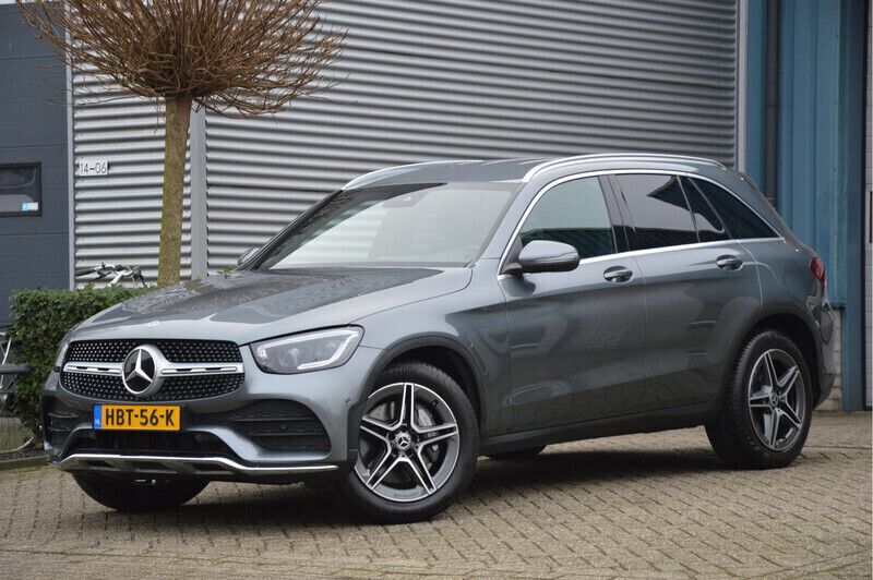 Grijs Gebruikt 2020 Mercedes GLC400d AMG line SUV | € 44.950 - Afbeelding 1/4