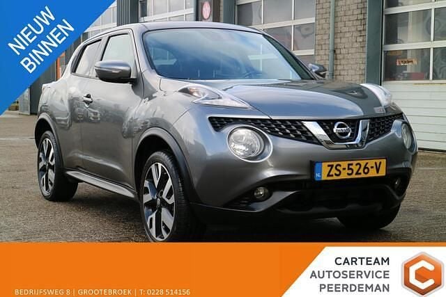 Grijs Gebruikt 2015 Nissan Juke S SUV | € 9.500 (Goede deal) - Afbeelding 1/4