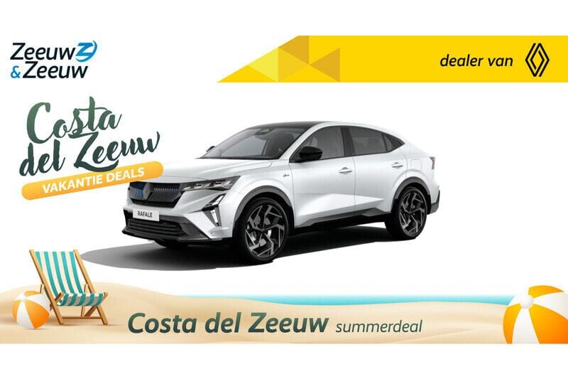 Twotone blanc nacré satin / noir étoilé Nieuw 2024 Renault Rafale SUV | € 59.390 (Duur) - Afbeelding 1/4