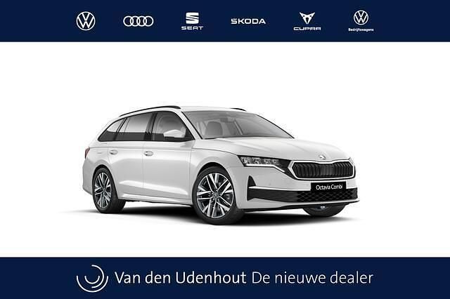 Wit Nieuw 2025 Skoda Octavia Business Line Stationwagen | € 38.892 (Eerlijke prijs) - Afbeelding 1/4