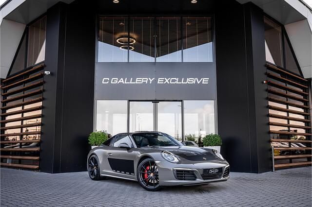 Grijs Gebruikt 2017 Porsche 911 Targa 4S Edition Cabriolet | € 129.995 - Afbeelding 1/4