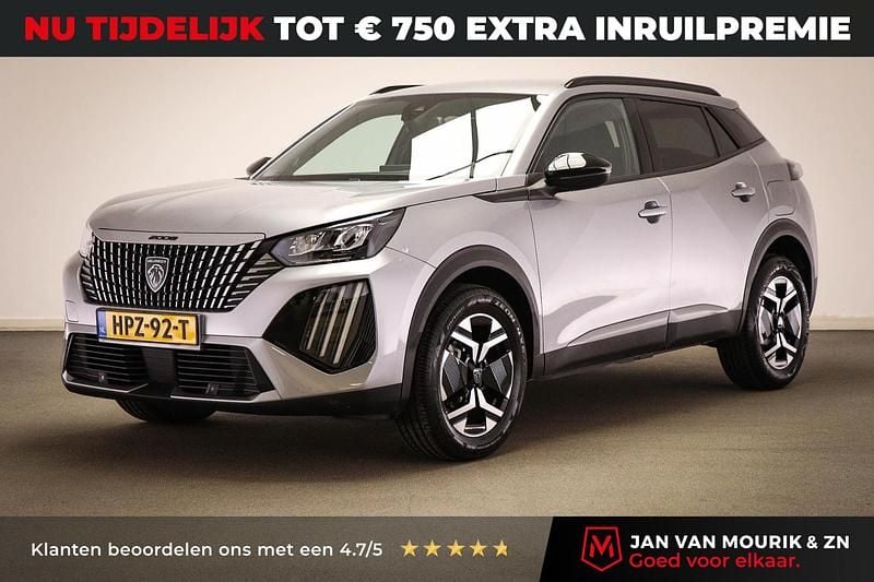Grijs Gebruikt 2023 Peugeot 2008 Allure SUV | € 21.595 (Goede deal) - Afbeelding 1/4
