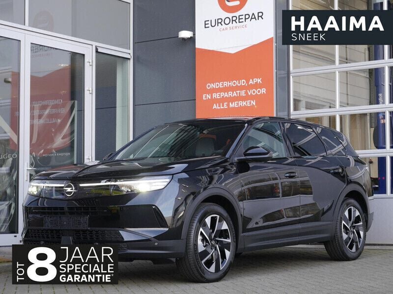 Zwart Nieuw 2025 Opel Grandland X SUV | € 49.445 (Duur) - Afbeelding 1/4