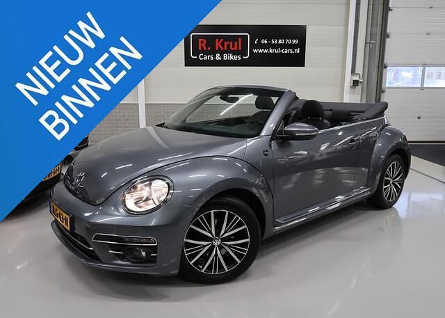 Grijs Occasion 2018 VW Beetle Sound Cabriolet | € 22.950 (Eerlijke prijs) - Afbeelding 1/4