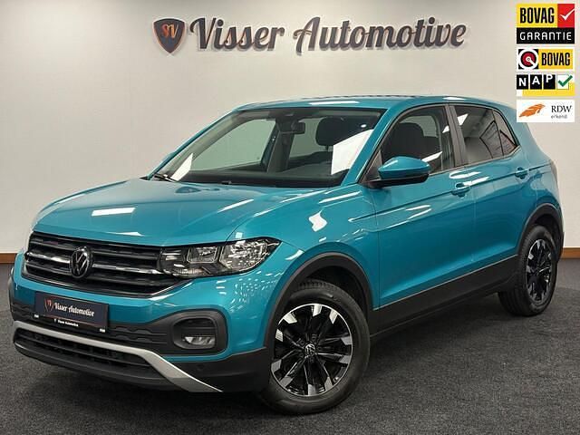 Groen Gebruikt 2021 VW T-Cross SUV | € 17.750 (Goede deal) - Afbeelding 1/4