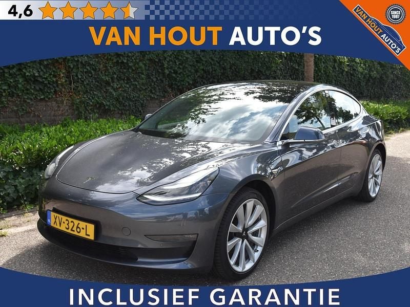 Grijs Gebruikt 2019 Tesla Model 3 Long Range Sedan | € 17.950 (Duur) - Afbeelding 1/4