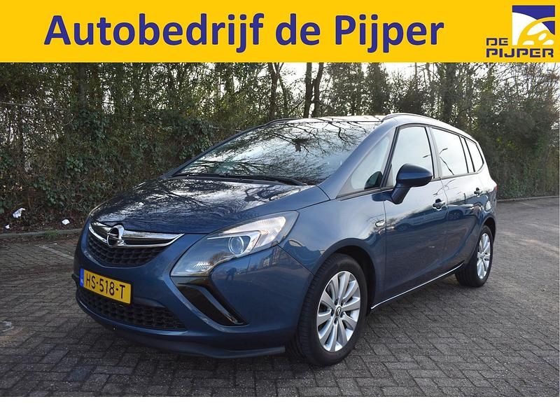 Blauw Occasion 2015 Opel Zafira Edition MPV | € 16.950 - Afbeelding 1/3