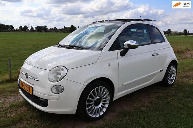 Wit Gebruikt 2010 Fiat 500 Pop Hatchback | € 3.250 (Goede deal) - Afbeelding 1/4