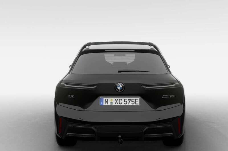 Nieuw BMW iX M Sport 484 kW (659 PK) 2025 Saphirschwarz metallic (zwart metallic) SUV