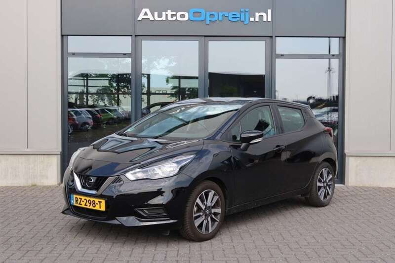 Zwart Gebruikt 2018 Nissan Micra Acenta Hatchback | € 11.995 (Eerlijke prijs) - Afbeelding 1/4