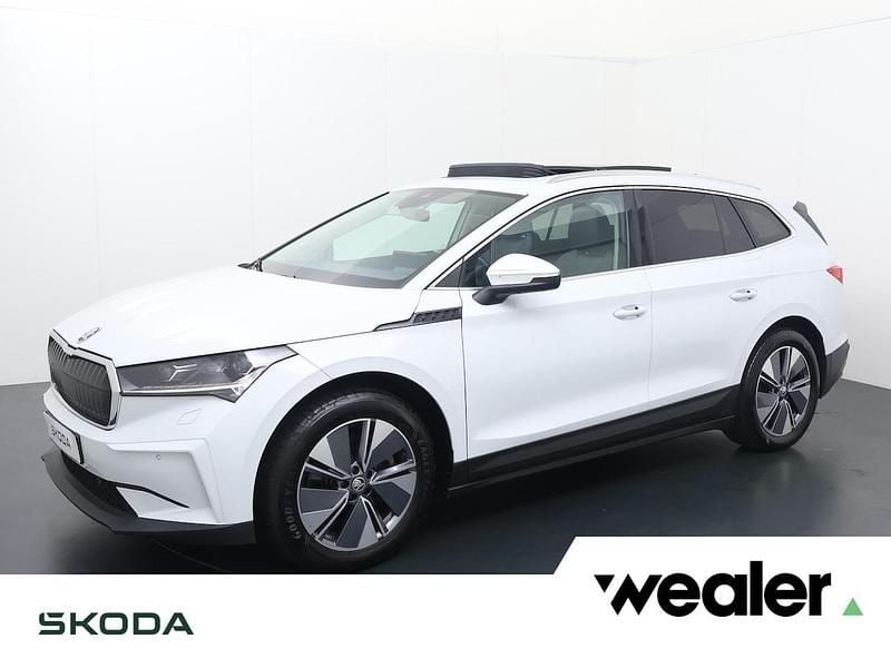 Wit Gebruikt 2021 Skoda Enyaq iV SUV | € 29.840 (Eerlijke prijs) - Afbeelding 1/4