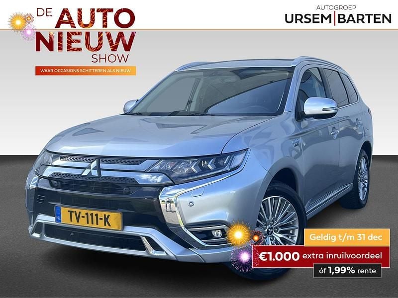 Grijs Gebruikt 2018 Mitsubishi Outlander P-HEV Intense+ SUV | € 20.930 (Eerlijke prijs) - Afbeelding 1/4