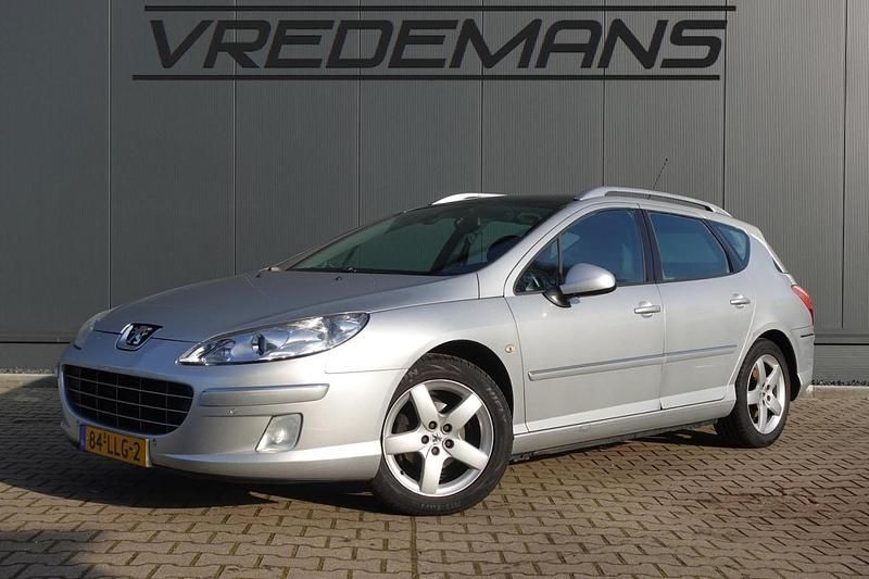Grijs Occasion 2010 Peugeot 407 Stationwagen | € 1.950 (Eerlijke prijs) - Afbeelding 1/4