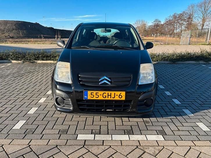 Zwart Occasion 2008 Citroën C2 Furio Hatchback | € 1.250 (Eerlijke prijs) - Afbeelding 1/4