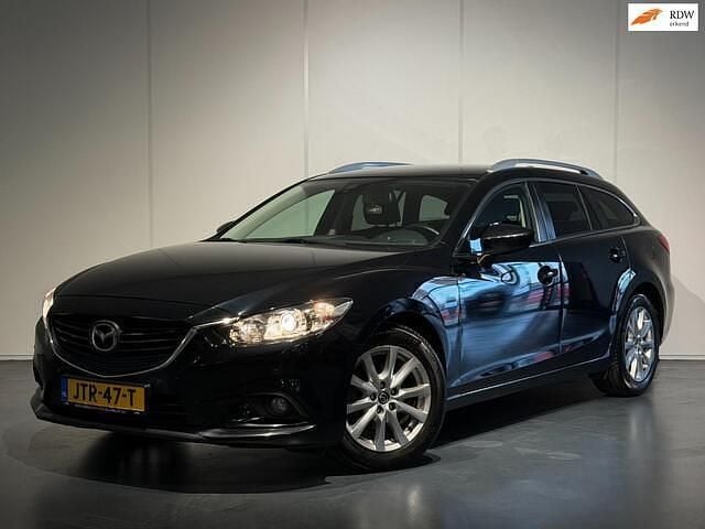 Zwart Occasion 2014 Mazda 6 Stationwagen | € 10.950 (Goede deal) - Afbeelding 1/4