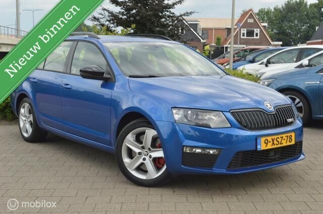 Blauw Gebruikt 2014 Skoda Octavia RS Stationwagen | € 16.950 (Eerlijke prijs) - Afbeelding 1/4
