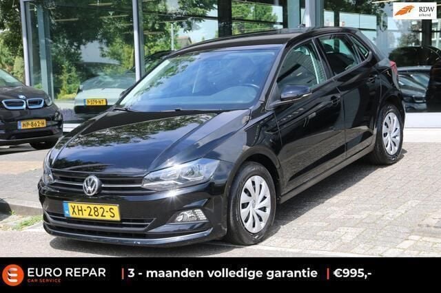 Zwart Gebruikt 2019 VW Polo Comfortline Hatchback | € 11.795 (Goede deal) - Afbeelding 1/4