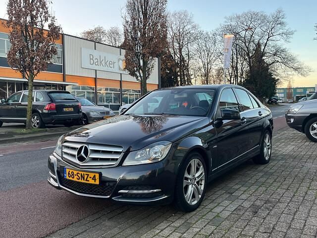 Occasion Mercedes C180 Avantgarde 156 PK (114 kW) 2011 Zwart Sedan