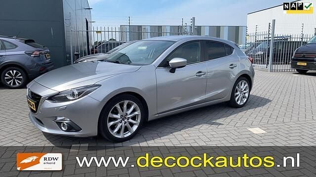 Grijs Gebruikt 2014 Mazda 3 Hatchback | € 11.250 (Goede deal) - Afbeelding 1/4